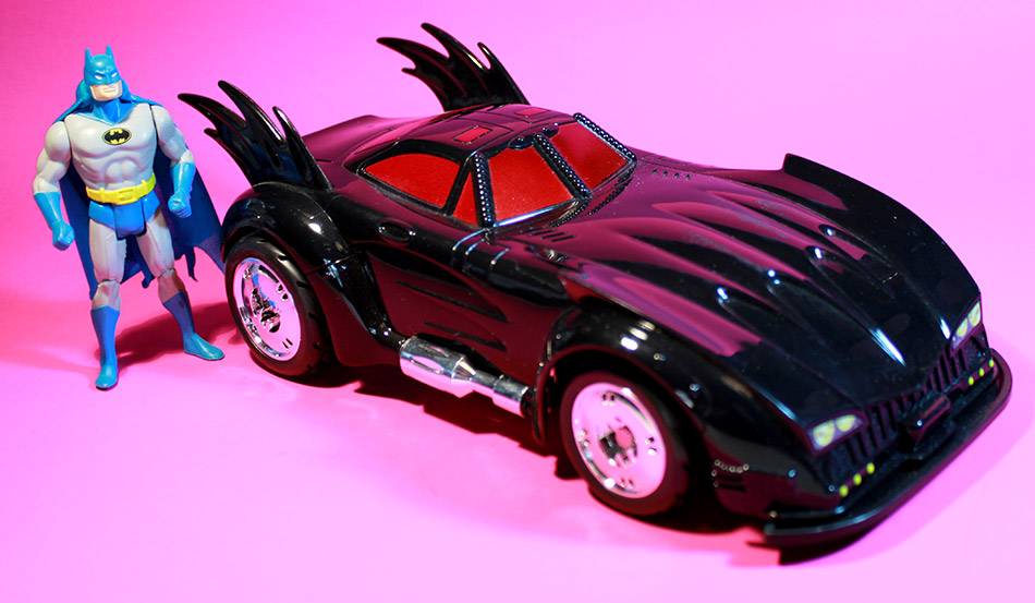mattel rc batmobile