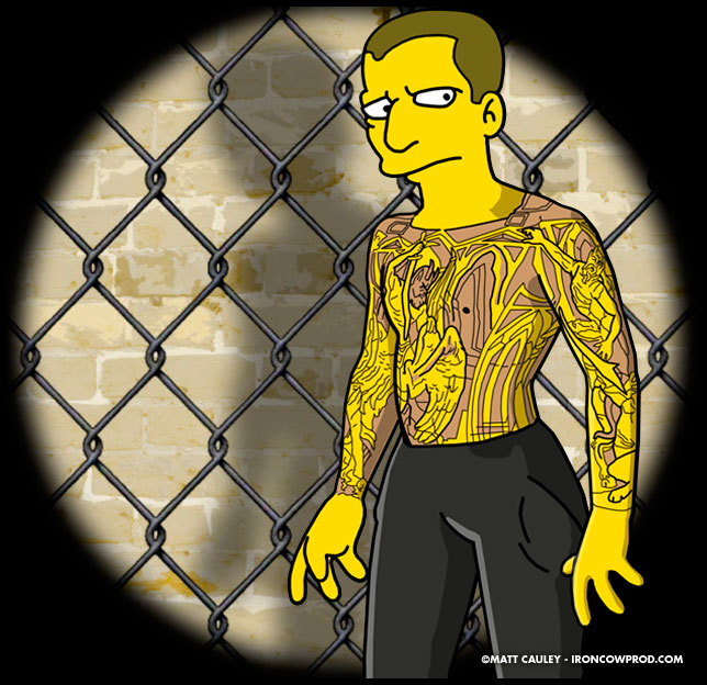 "Prison Break" Simpsons Promo on Fox