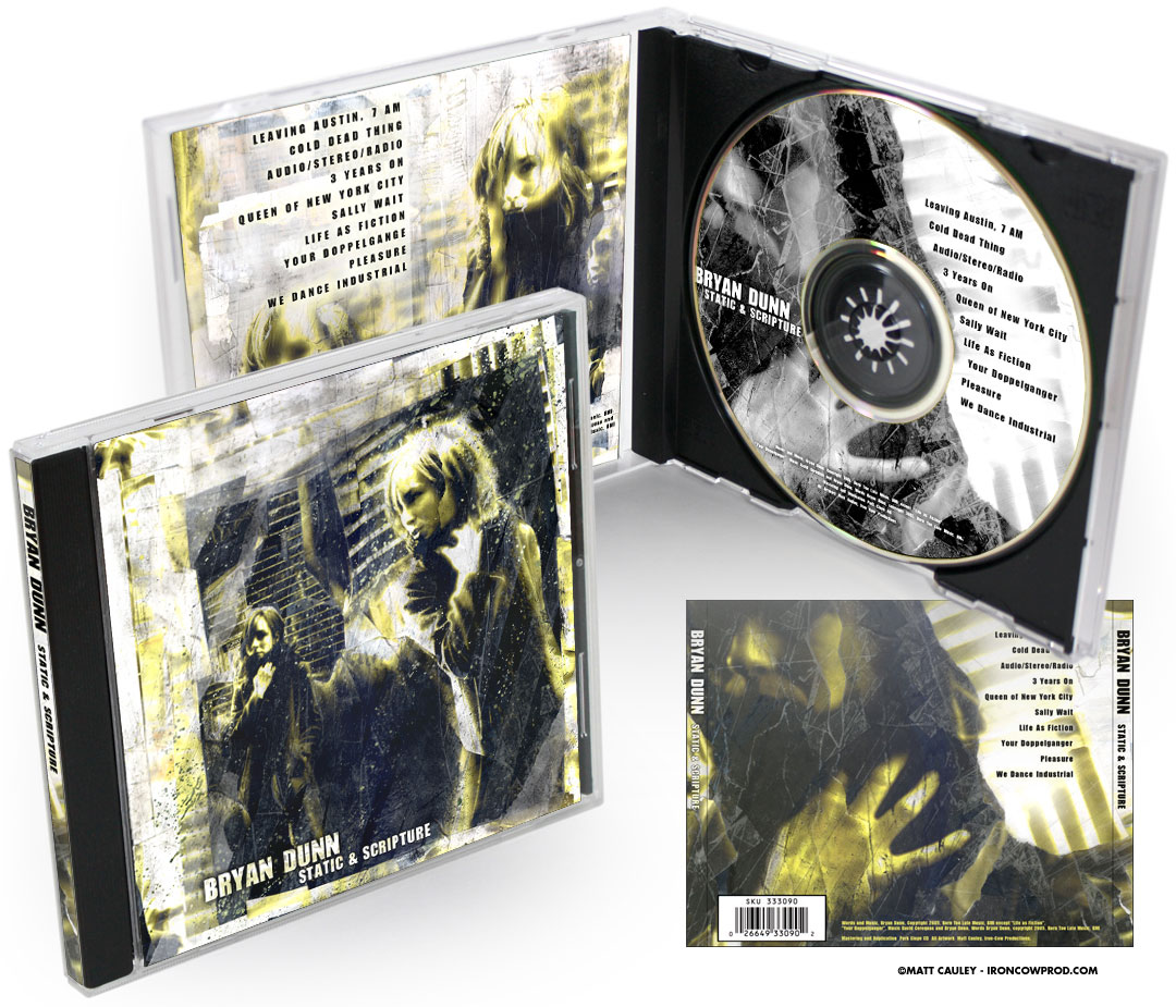 "Static and Scripture" CD package