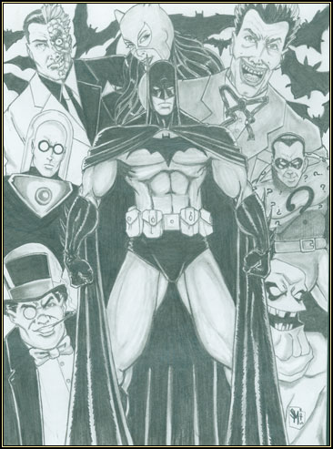 "Batman: Rogues Gallery" by Stephen Morrissey (aka Anubis8)