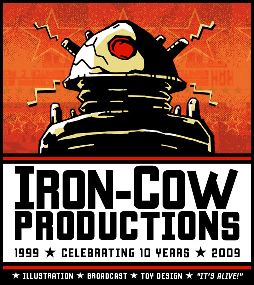 Iron-Cow Prod. 10year Anniversary logo