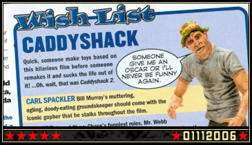 New Custom: Bill Murray from "Caddyshack"