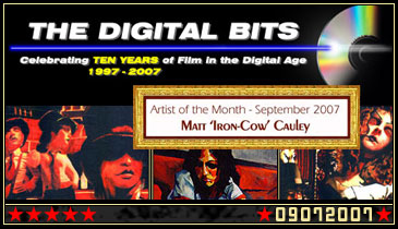 The Digital Bits names Matt Cauley "Artist of the Month"