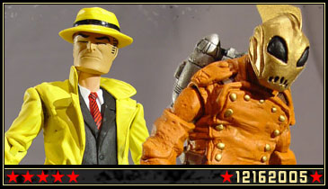 New customs: DICK TRACY and THE ROCKETEER