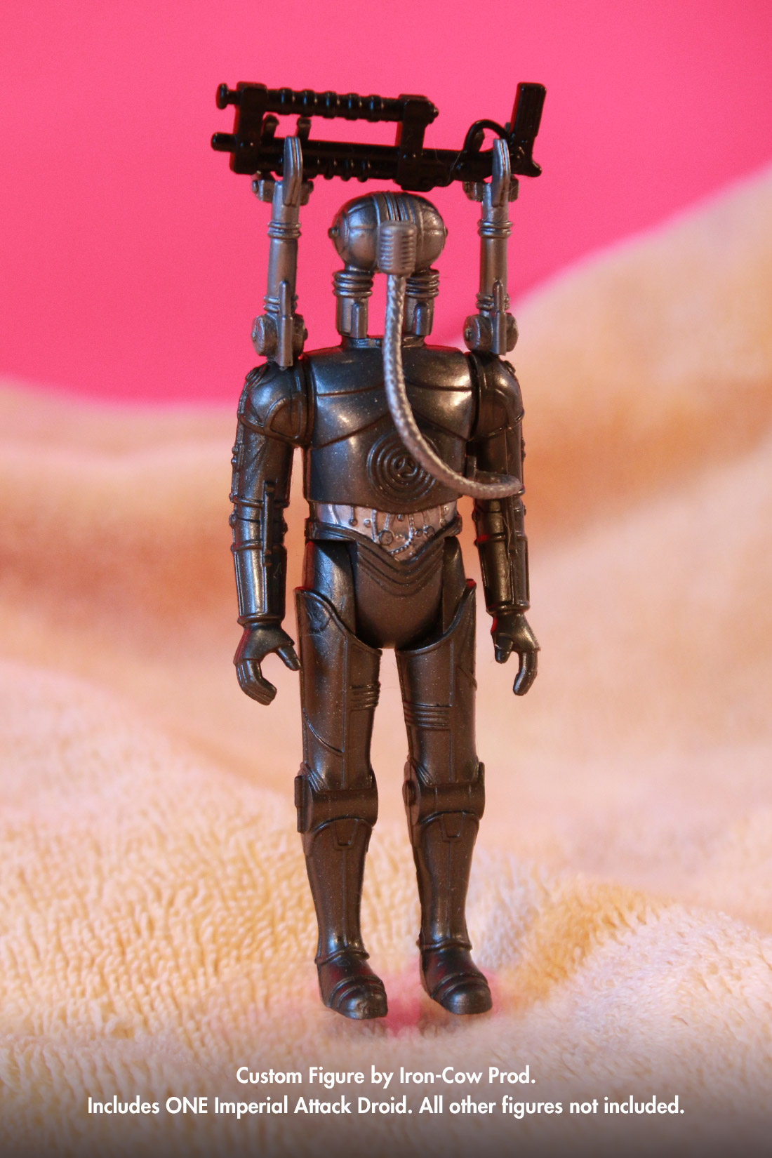 Custom Vintage Kenner STAR WARS IMPERIAL ATTACK DROID figure Epic