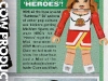 Toyfare Heroes Claire Bennet Cheerleader Minimate Custom action figure by Matt Iron-Cow Cauley