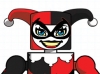 DC Wave1: Harley Quinn Minimate Design (Early Concept Art) - by Matt \'Iron-Cow\' Cauley