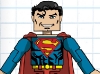 DC Wave1: Superman Minimate Design (Early Concept Art) - by Matt \'Iron-Cow\' Cauley