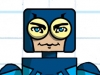 DC Wave2: Blue Beetle Minimate Design (Early Concept Artwork) - by Matt 'Iron-Cow' Cauley