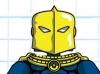 DC Wave2: Dr. Fate Minimate Design (Early Concept Artwork) - by Matt 'Iron-Cow' Cauley