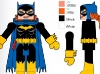 DC Wave4: Batgirl Minimate Design (Early Concept Art) - by Matt \'Iron-Cow\' Cauley