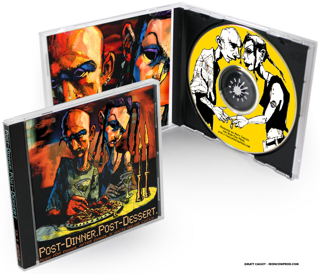 "Just To Register Emotion" CD package