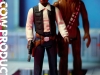 Lando Calrissean Smuggler Outfit Custom Vintage Kenner Star Wars Action Figure by Matt Iron-Cow Cauley