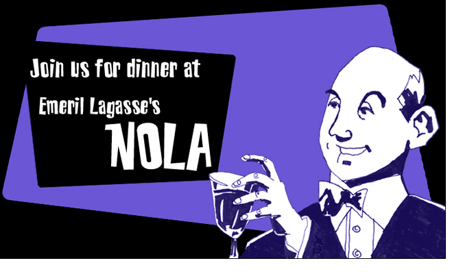 NOLA Invite Illustrations (4) - Illustration by Matt 'Iron-Cow' Cauley