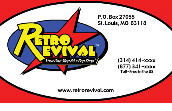 Retro Revival Business Card