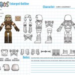 Marvel: X3 Juggernaut Minimate Design (Control Art Only) – by Matt ‘Iron-Cow’ Cauley
