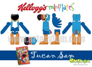 Kelloggs Minimates - Tucan Sam