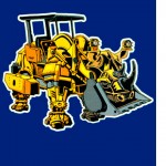 Rhinodozer – T-Shirt Illustration by Matt ‘Iron-Cow’ Cauley