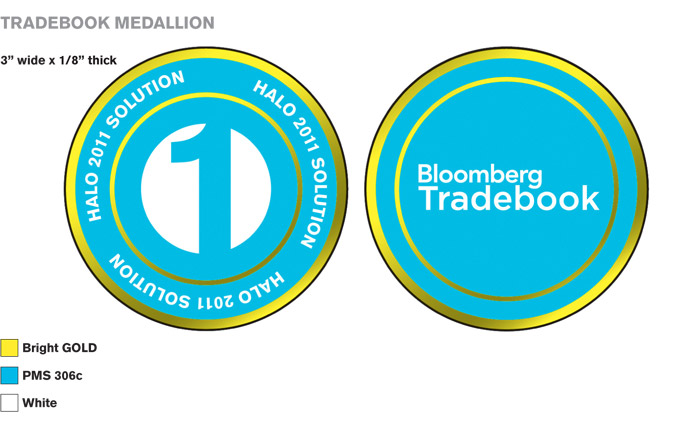 Tradebook Promotional Medallion Design