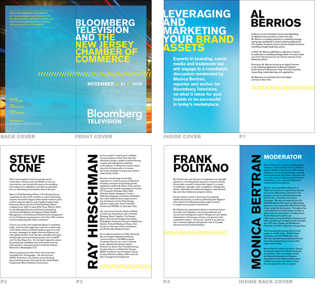 Chamber of Commerce Sample Spreads