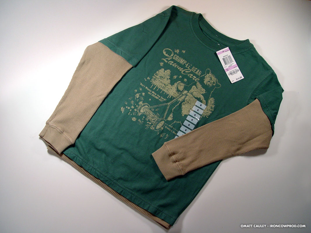 Grump-EE Bear Lawn Care - T-Shirt