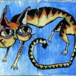 CATS SKETCHBOOK by Matt 'Iron-Cow' Cauley - "Sketchbook Project: 2011"