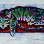 CATS SKETCHBOOK by Matt 'Iron-Cow' Cauley - "Nala, the Cat-Pouncer"