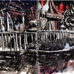 EPCOT SKETCHBOOK by Matt 'Iron-Cow' Cauley - "Dark Dumbo"