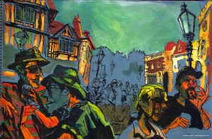 EPCOT SKETCHBOOK by Matt 'Iron-Cow' Cauley - "Drinks"