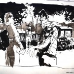 EPCOT SKETCHBOOK by Matt 'Iron-Cow' Cauley - "Food Cart"