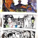 EPCOT SKETCHBOOK by Matt 'Iron-Cow' Cauley - "Germany"