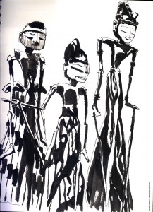 THE RANDOM SKETCHBOOK by Matt 'Iron-Cow' Cauley - "Marionettes"