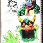 THE RANDOM SKETCHBOOK by Matt 'Iron-Cow' Cauley - "Muppets 2"