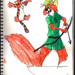 THE RANDOM SKETCHBOOK by Matt 'Iron-Cow' Cauley - "Robin Hood"