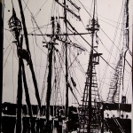 THE CITY SKETCHBOOK by Matt 'Iron-Cow' Cauley - "South Street Seaport #2"