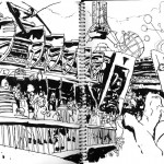 EPCOT SKETCHBOOK by Matt 'Iron-Cow' Cauley - "Tomorrowland"