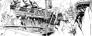EPCOT SKETCHBOOK by Matt 'Iron-Cow' Cauley - "Tomorrowland"
