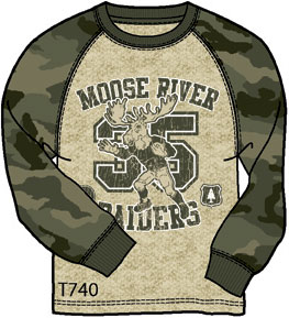 Moose River Raiders - T-Shirt Mockup