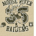 Moose River Raiders  – T-Shirt Illustration by Matt ‘Iron-Cow’ Cauley