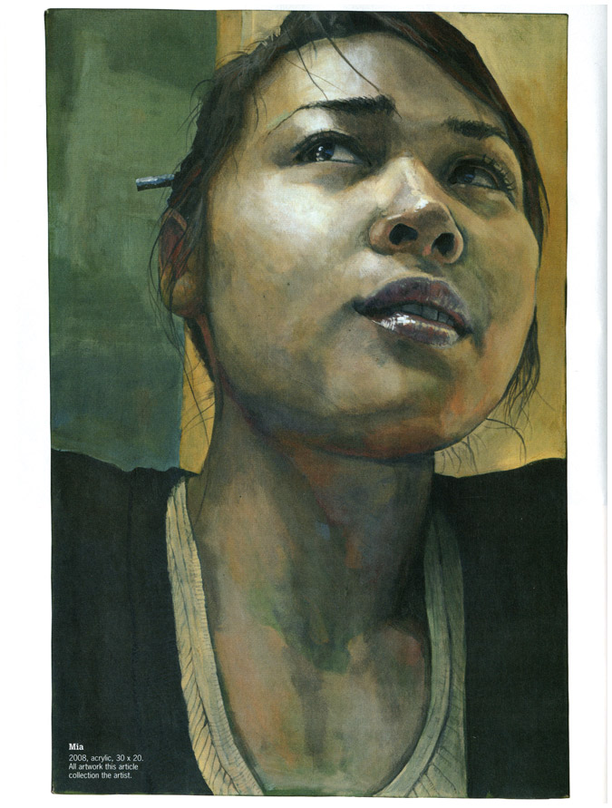 American Artist Magazine: Making Dynamic Portraits in Acrylic 2