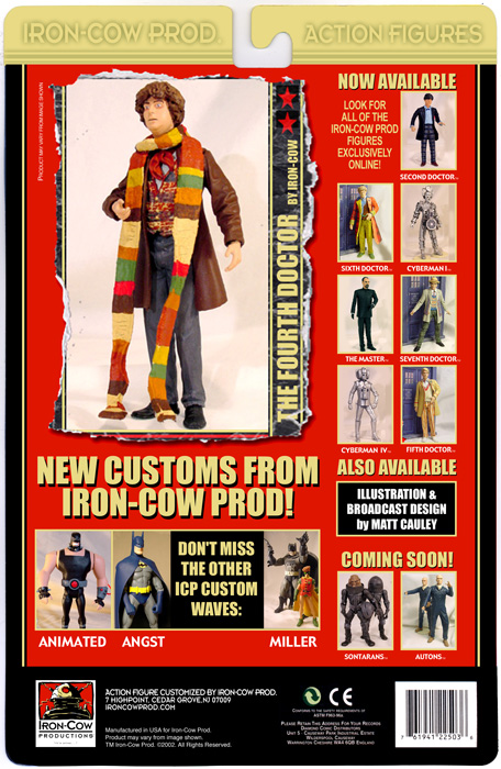 ICP - Promotional Cardbacks (Doctor Who)