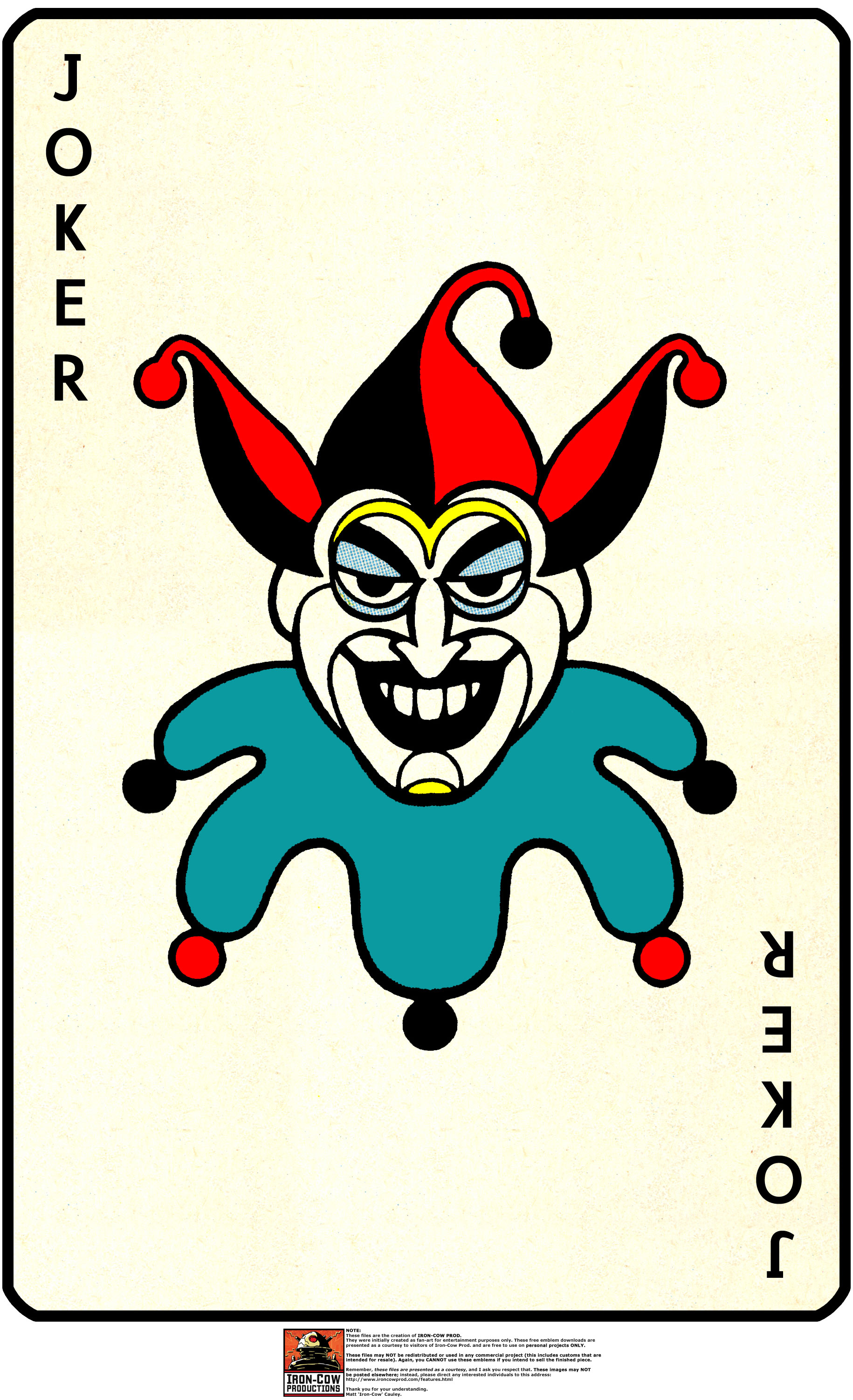 Batman Joker Card