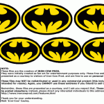 Batman: Movie-styled Chest Emblem