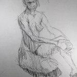 Charcoal Works: Seated Model