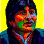 "Evo Morales" - Latin America Investing Conference Illustrations by Matt Cauley / Iron-Cow