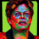 POSTER: "Dilma Rousseff" - Latin America Investing Conference Illustrations by Matt Cauley / Iron-Cow