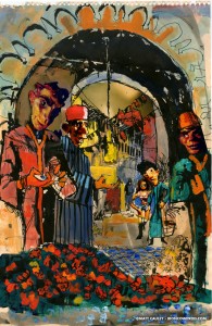 EPCOT SKETCHBOOK by Matt 'Iron-Cow' Cauley - "Morocco"