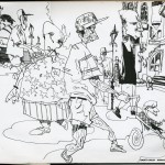 EPCOT SKETCHBOOK by Matt 'Iron-Cow' Cauley - "Stroller"