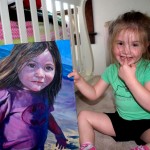 Greta With Painting