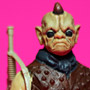 Horn Head Bom Vimdin Custom Vintage Kenner Star Wars Action Figure by Matt Iron-Cow Cauley